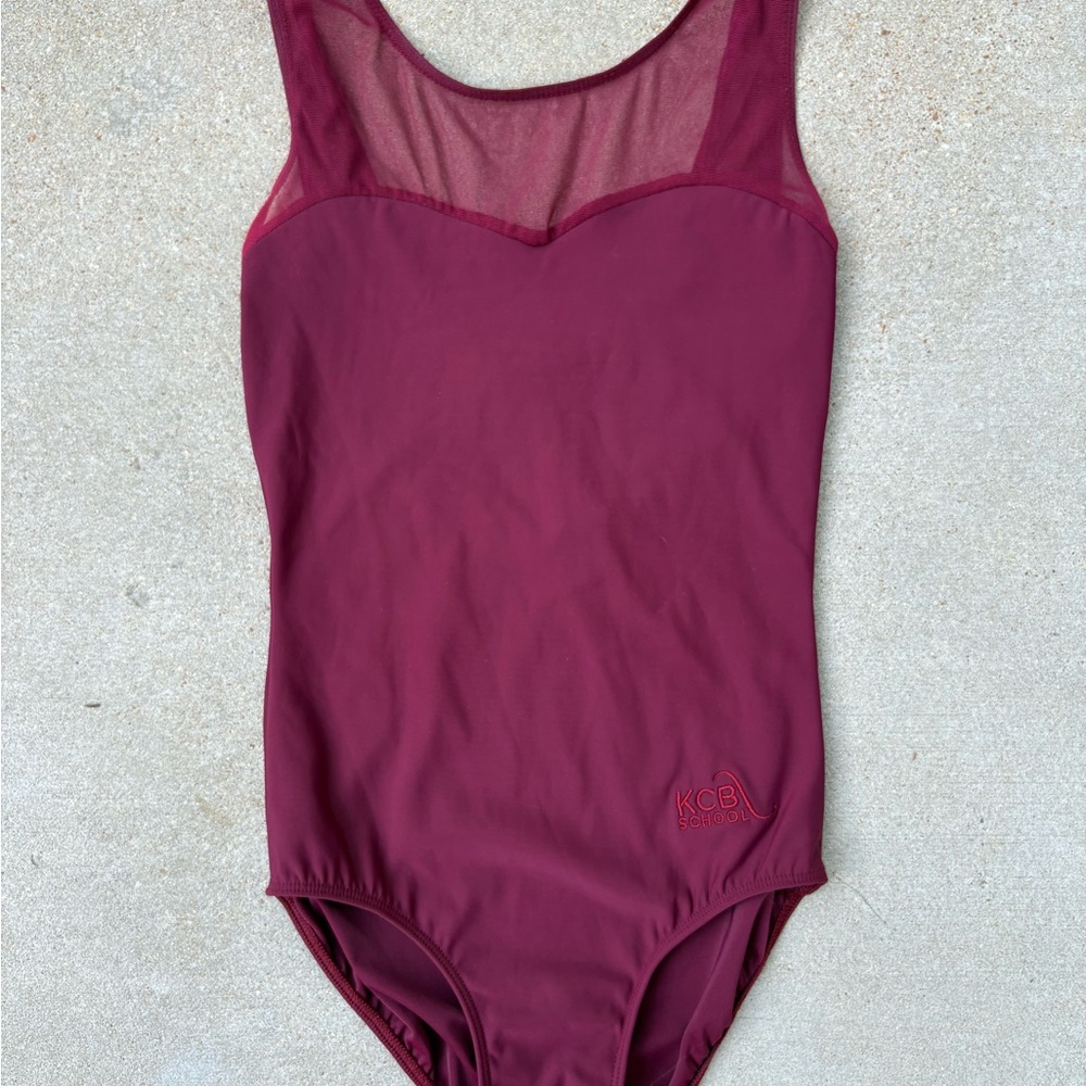 Eleve Dancewear Burgundy Leotard